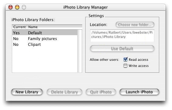 fat cat software iphoto library manager