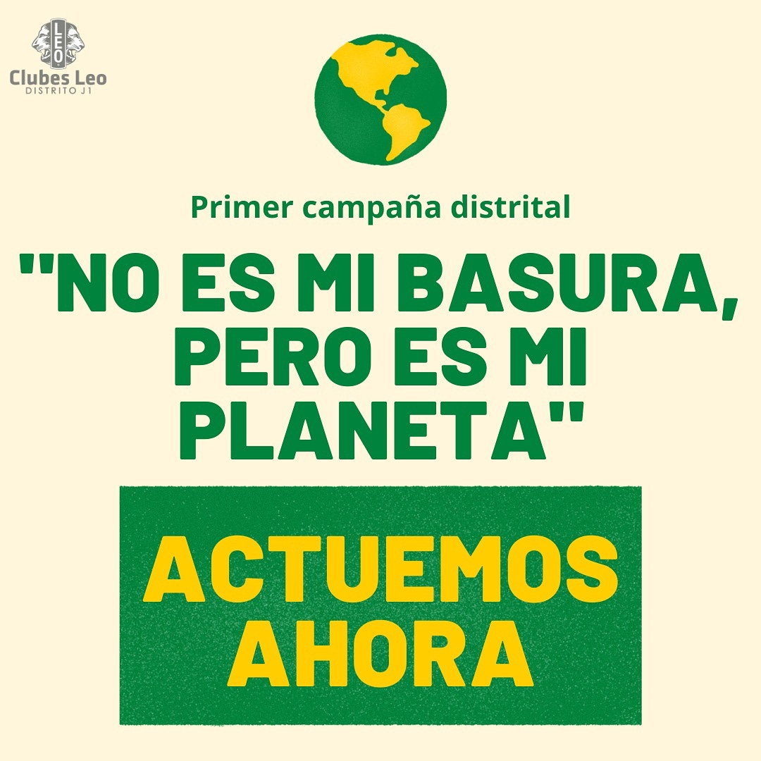 DistritoLEOJ1's tweet photo. ¡Lanzamos nuestra primera campaña distrital! 

La misma consta de la recolección de colillas para reciclar, las mismas serán transformadas en armazones de lentes. 

¡Cuidemos el planeta, actuemos ahora! https://t.co/VLhnxzLrHC