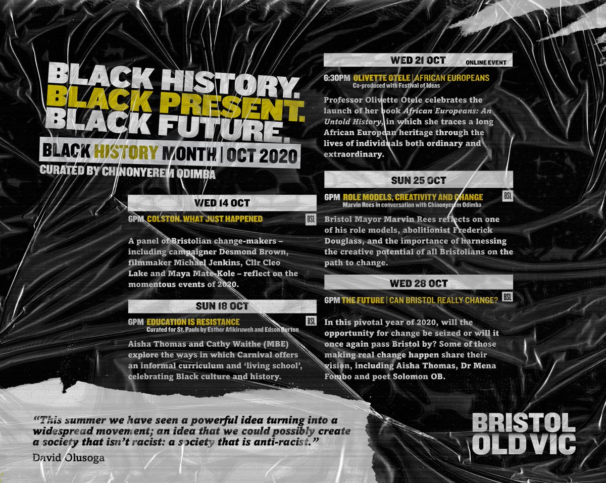 michealdjenkins's tweet photo. Backstage at the @BristolOldVic as part of a special program for Black History Month. #ColstonWhatJustHappened. Sharing a snippet of a film I’ve been making about the @CounterColston Protesters over 4 years. Great to be out and about with @mayamatekole @GFUKCIC @CleoDanceBaton https://t.co/pQ7sjCXUnD
