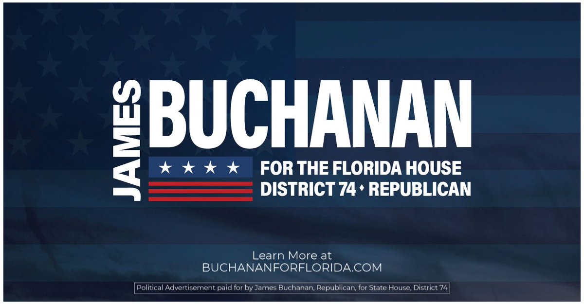 Check out my Campaign and what I've worked on for South Sarasota County Here: 

buchananforflorida.com