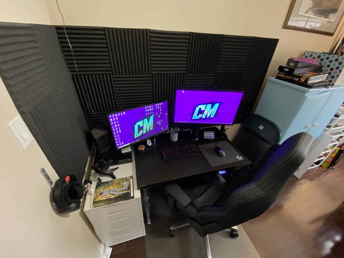 CrankMG's tweet image. So I recorded the entirety of my foam installation on my phone with the intent on using it. Let me tell you, it ain’t no picnic trying to work with a 1hr long video you took on your iPhone
Hoping to show it soon!
#streambuild #smallstreamers 
Here’s a pic of the progress though!