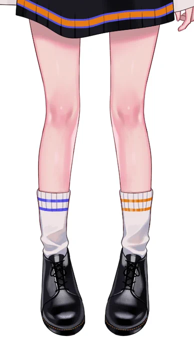めっちゃいい膝小僧描けた 