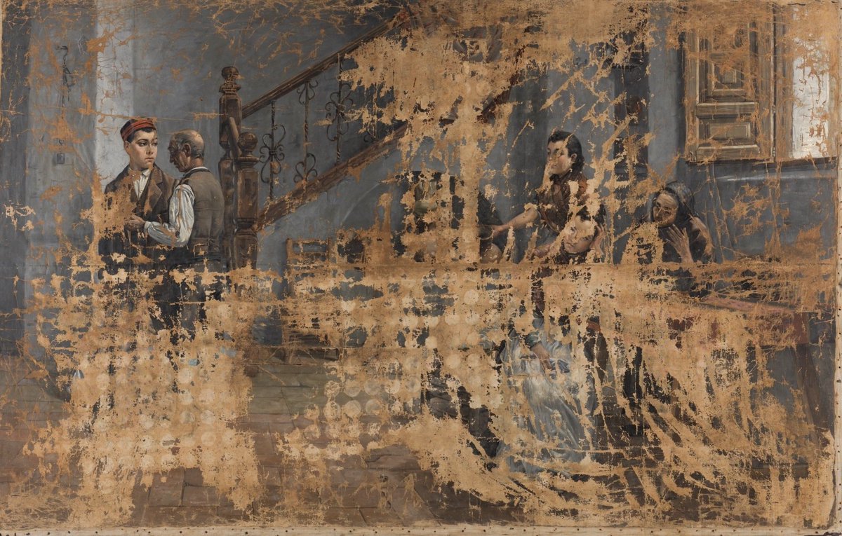 El Museo retirará "Escena de familia" de la muestra "Invitadas" ante las evidencias proporcionadas por Concha Díaz en cuadernodesofonisba.blogspot.com/2020/10/invita… que demuestran que la obra no corresponde a Concepción Mejía, sino a Adolfo Sánchez Mejía. Agradecemos a Concha Díaz su aportación