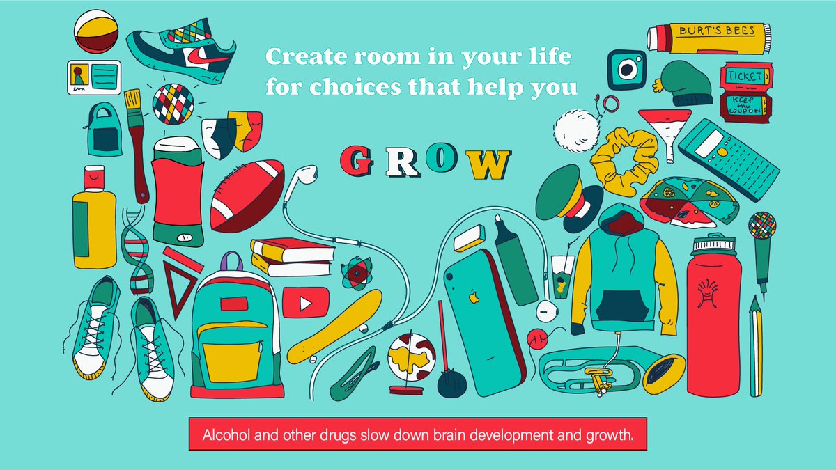 ETHS_SAP's tweet photo. Developing healthy habits is one of the best ways to manage stress &amp; prevent substance use! https://t.co/yJ9AWibnSr