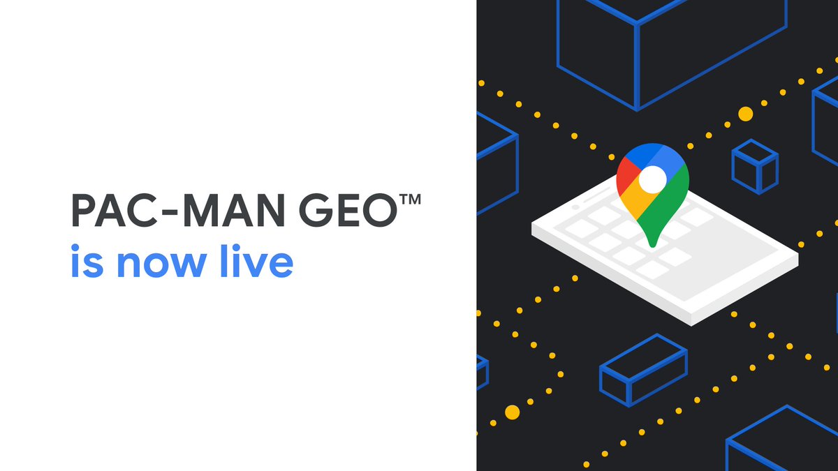 BANDAI NAMCO Entertainment Inc. is bringing PAC-MAN™ to the real world in PAC-MAN GEO™ now available to everyone on iOS and Android. Learn more about the game built with the Google Maps Platform gaming solution → goo.gle/2ZDk5lj