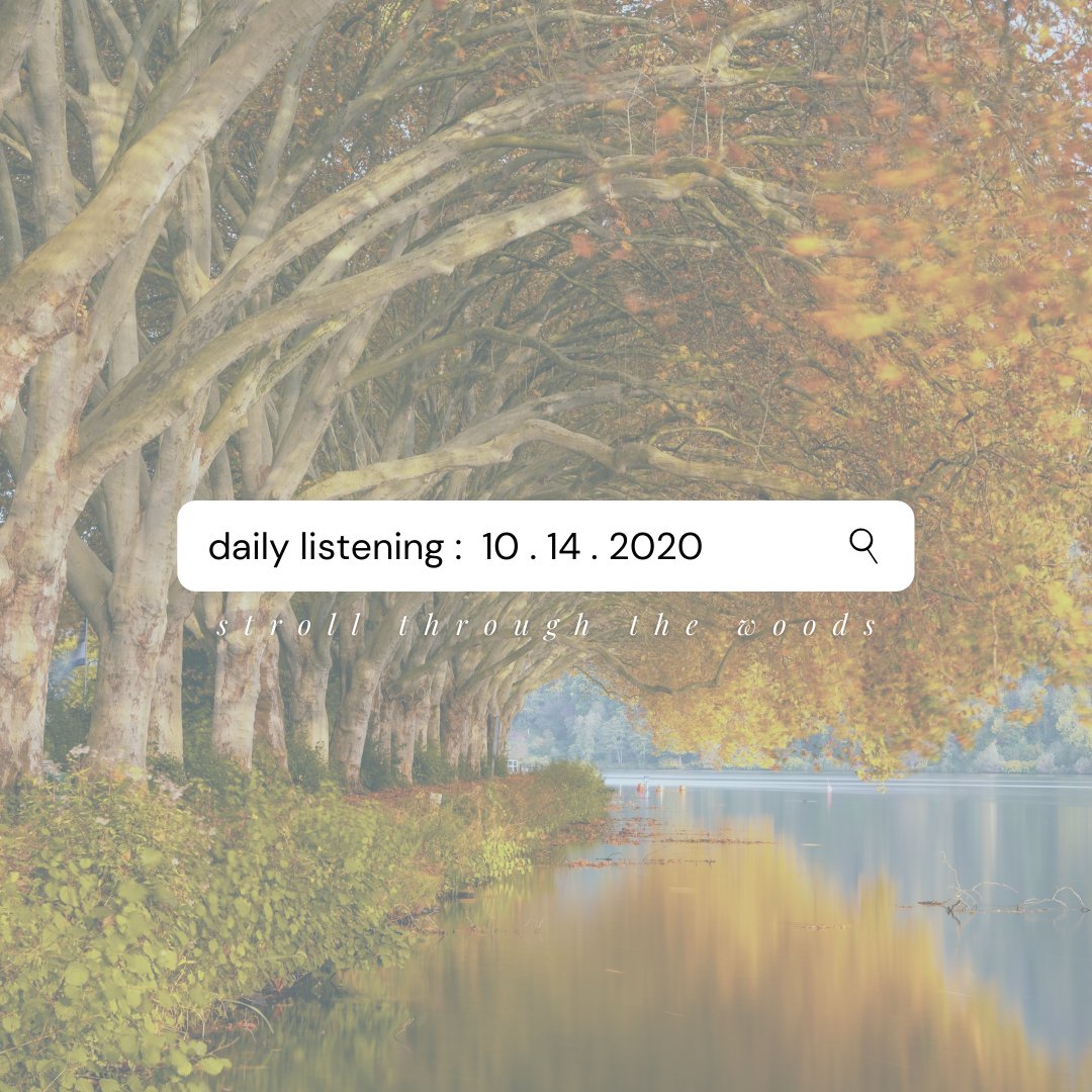 UtahGent's tweet photo. Imagine taking a walk through the woods with me. Today's playlist would be very reflective of the experience—from the atmosphere depicted by the music to the conversation we'd have shown through the podcasts. 🌳🌳🌳

#ListenNow — https://t.co/kUpeA1bNI5 https://t.co/plxXgIgQoA
