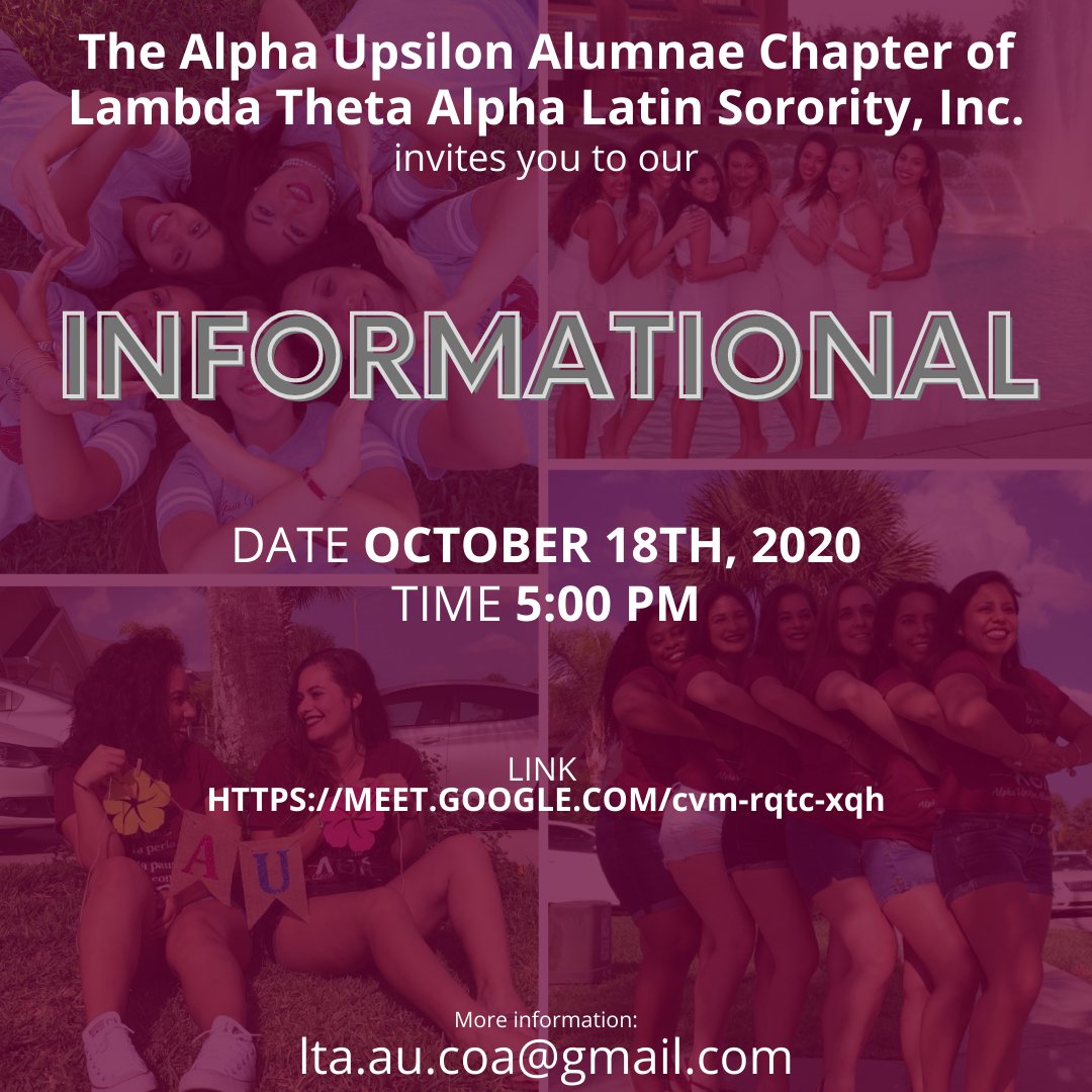 LTA Alpha Upsilon (@LTAAlphaUpsilon) / Posts / X
