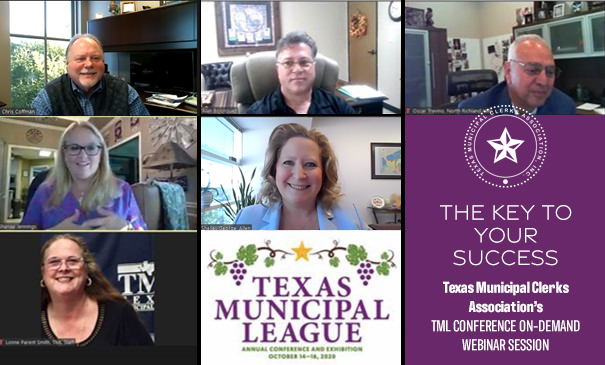 texasmuniclerks's tweet photo. Municipal clerks are the key to your city's success. If you're attending the @TML_Texas Conference, don't miss TMCA's session tomorrow at 10:30 CT: "The Key to Your Success"! https://t.co/8EyC7yCLaK #TMLAC2020 https://t.co/NMvqdNqN3T