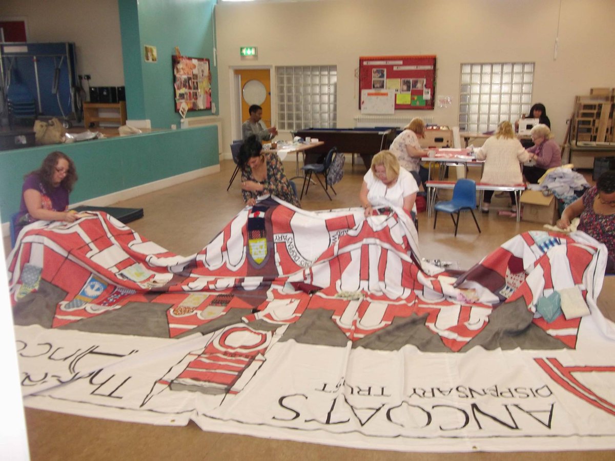 When we put all this effort into making the #Ancoats #Banner, we had so much hope for the #preservation of the #Dispensary!  Grade 2 listed. <a href="/twitdispensary/">Ancoats Dispensary</a>