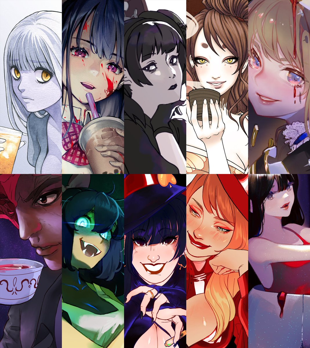 The PDF of Tea Time Treachery is now available for online purchase! 🫖🖤🖤

This is a limited release until Oct. 31st 2020, so don't forget to snag one~! 

30 spooky pages curated by 20 artists 🫖🖤

Shop: teatimetreachery.com/shop
Artists: teatimetreachery.com/artists