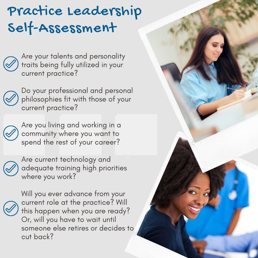 PmcRecruit's tweet image. Are you where you want to be career-wise? Take a look at the following self-assessment and see if it might be time to make a professional change!
#practiceleadership #administrator #healthcare #professional #growth