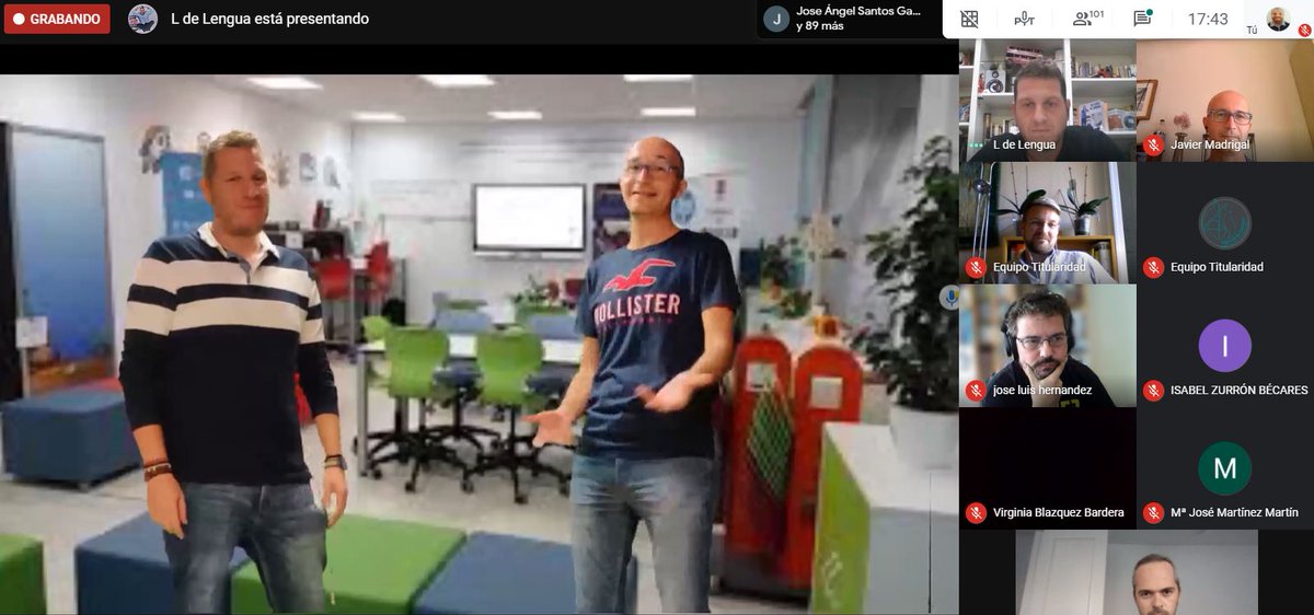 DiocNoblejas's tweet photo. Excelente primera formación sobre #flippedclassroom y #paisajesdeaprendizaje de la mano de @javimadrigal10 y @lfcalleja Una vez más, los #colegiossv de las @hijascaridadsv salimos con la mochila cargada de nuevas herramientas y conocimientos para llegar mejor a nuestros alumnos. https://t.co/0VP2YPiCeC