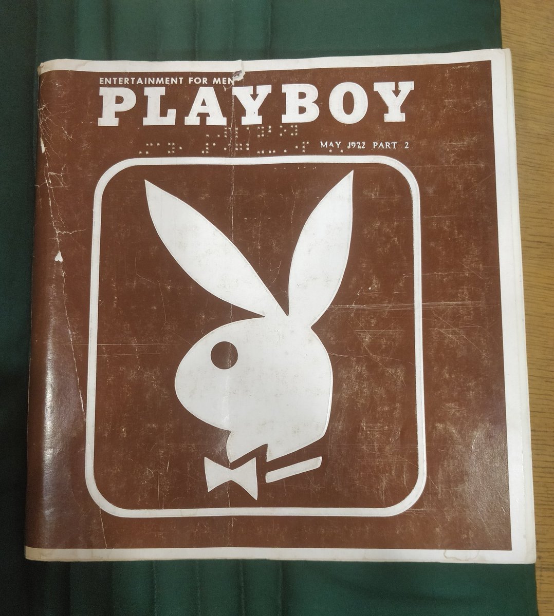 So! Welcome to this month’s obscenity law/burlesque thread! This month, I’m introducing you to.... The Braille Playboy.