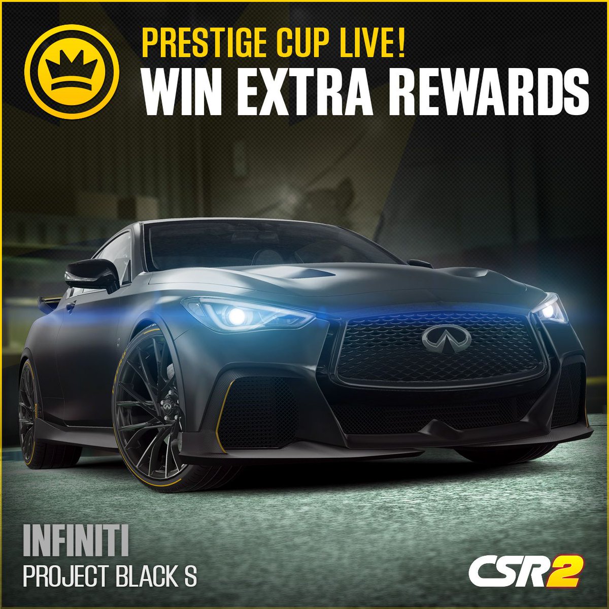 This is your last chance to win those extra rewards in the Prestige cup! #CSR2 https://t.co/ery82oACAA