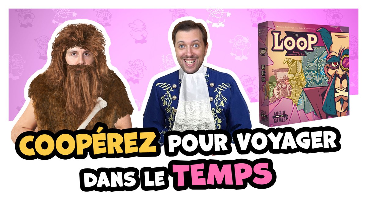 Martin et Sylvain vous présentent The Loop, un jeu coopératif décalé dans lequel vous devrez voyager à travers le temps pour stopper le docteur Foo.
Le lien vers la vidéo : youtu.be/vSogasEcrnc
Un jeu de Maxime Rambourg et Théo Rivière publié par <a href="/CatchUpGames/">Catch Up</a>.