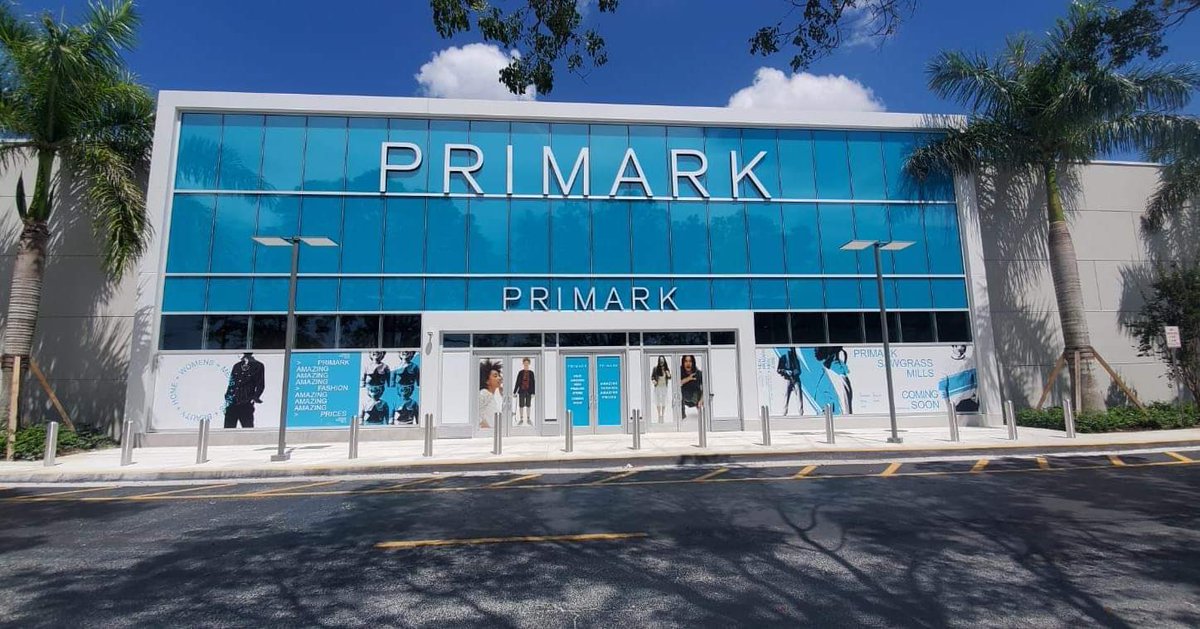 DirectFlorida's tweet image. Primark opening in Florida! Opening next week at Sawgrass Mills Mall.