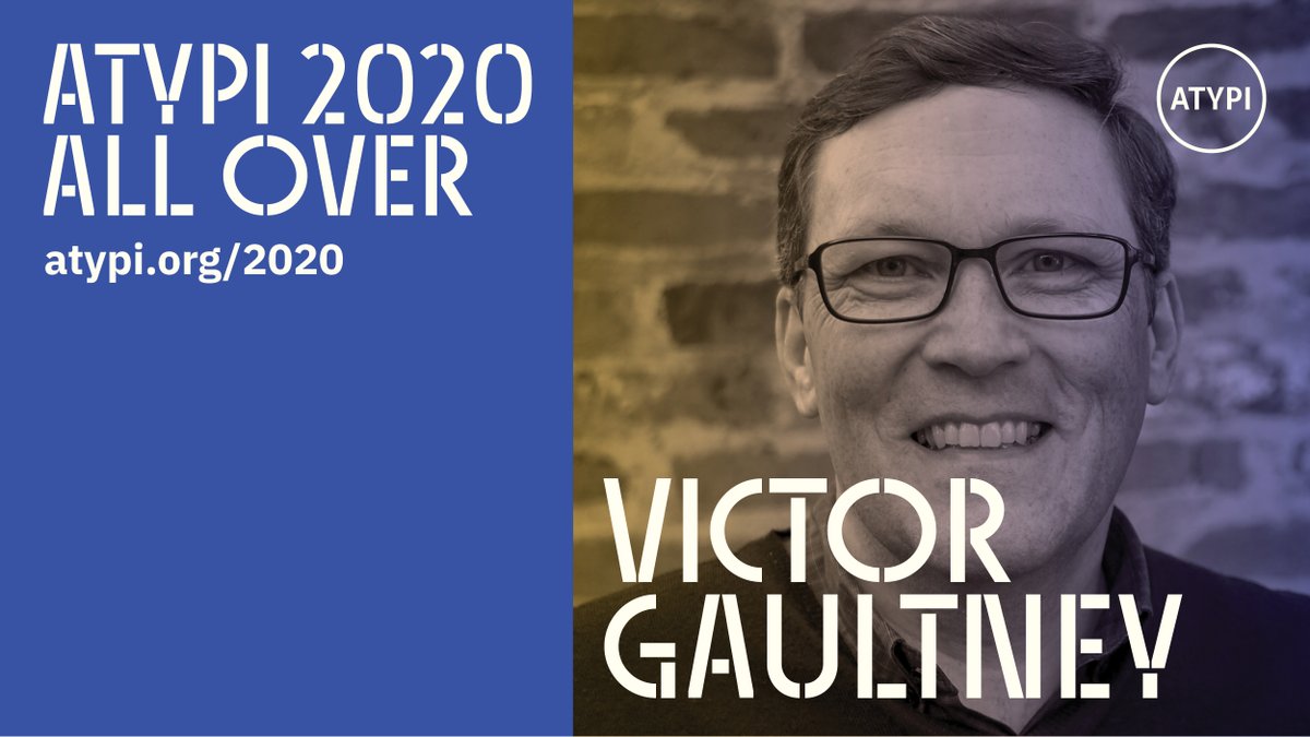 ATypI's tweet image. Learn and share with us at #ATypI2020 All Over, our virtual experience, October 27-31, 2020! Listen to Victor Gaultney present at our live event. Registration is opening soon! atypi.org/conferences/al…