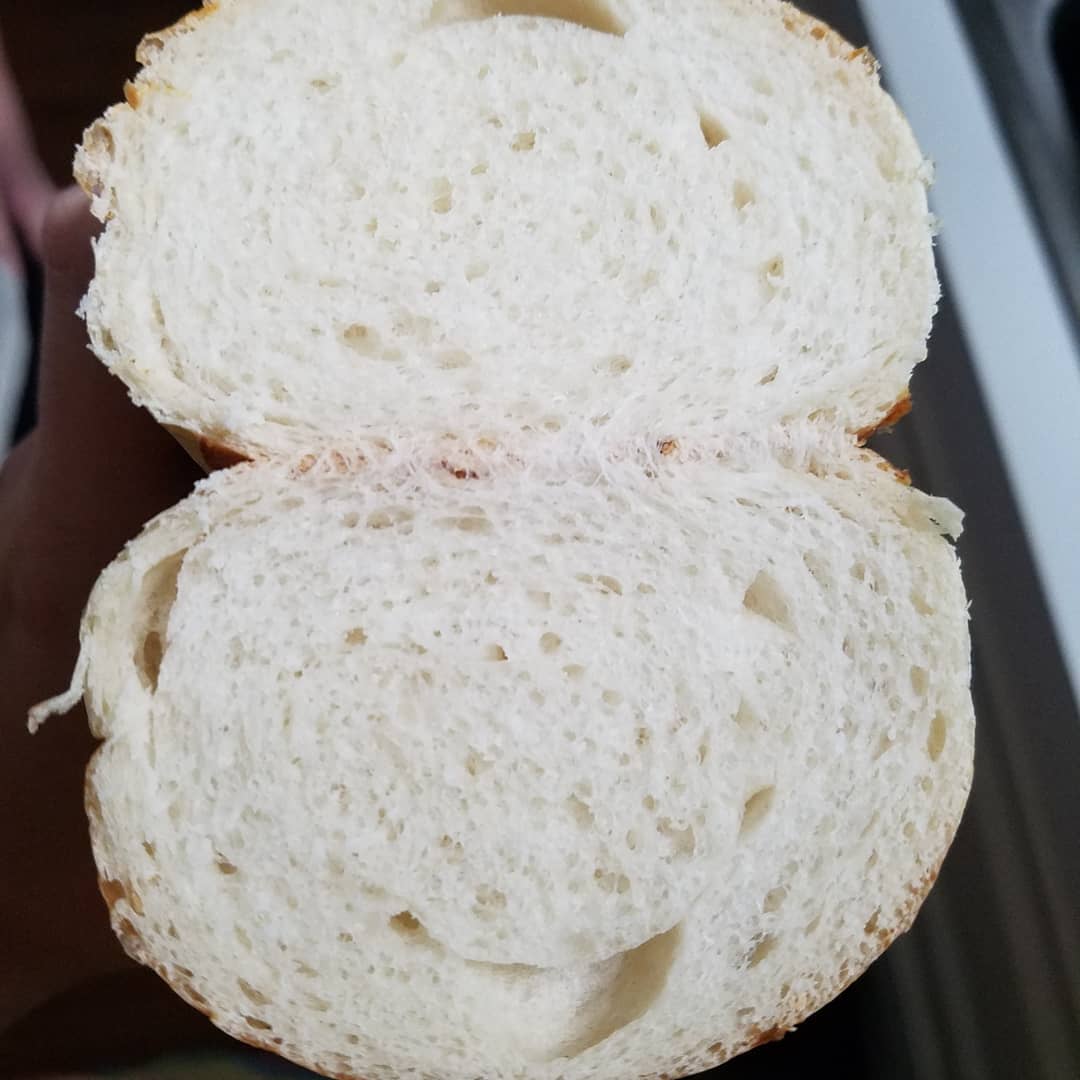 _NamasteMJ's tweet photo. Last Nights Bread Experiment Was Quite A Success for Me! Made Hoagie White Bread Rolls From Scratch.
#Yeast #Proofing #ProofYeast #BloomYeast #BreadMaking #BreadFromScratch #HoagieRolls #YeastHoagieRolls #WhiteBread #Baking #BreadBaking #YummyFood #Yummy #Crumbs #Texture #EggWash https://t.co/fp9vG3gJEY