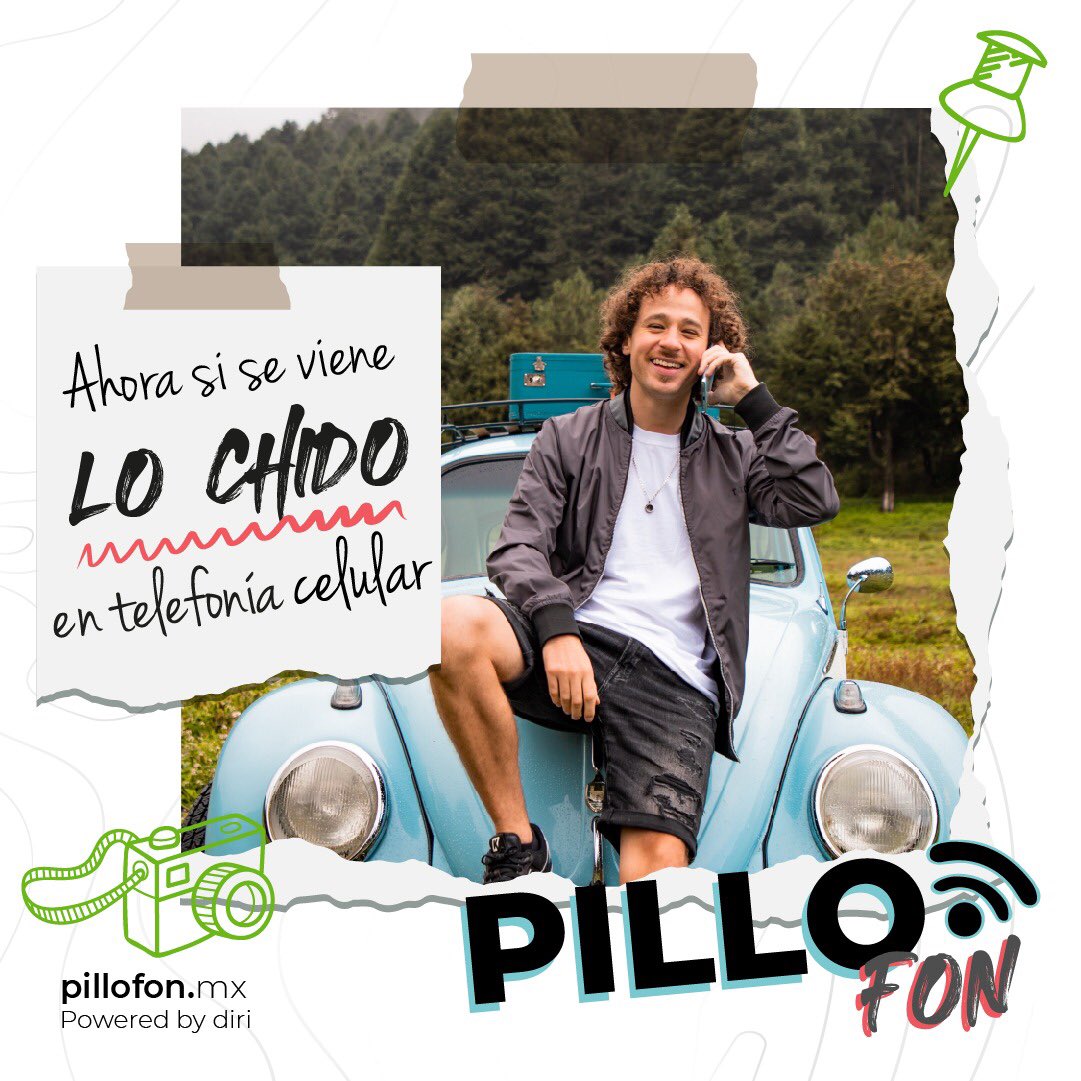 ¡Hola Amigos! Les presento #PilloFon, la telefonía celular de Luisillo, para todos ustedes cracks. Cobertura legendaria, precios chidos desde $149 al mes y sin cambiar tu número ... Vamo´a probarla