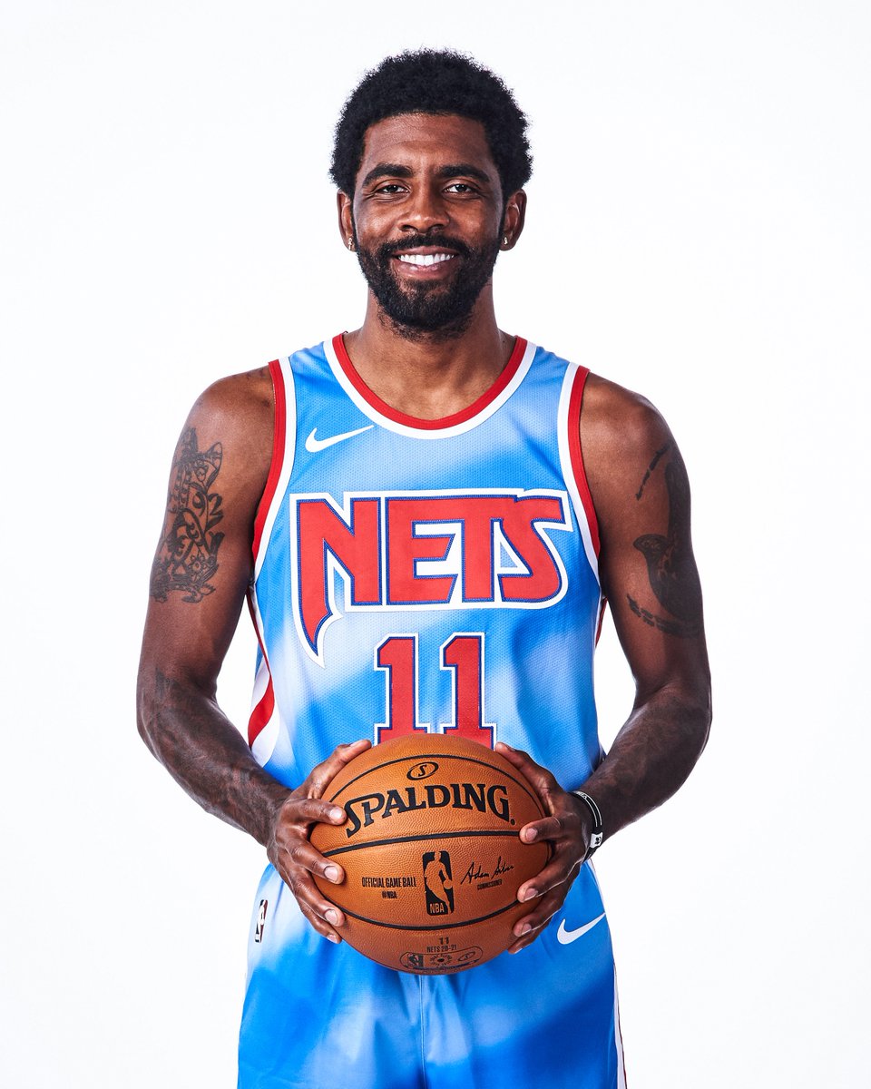 BrooklynNets's tweet photo. From Jersey to Brooklyn and back again.

@KyrieIrving | https://t.co/LfHszf2qmA https://t.co/TJKLwqUmPg