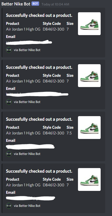 nike shoe bot coupon code