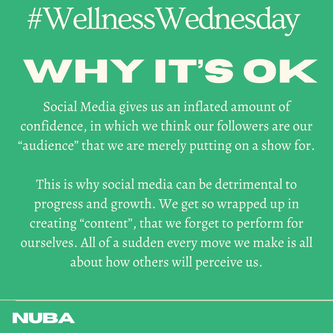 nuba_us's tweet image. It’s #WellnessWednesday and today is all about #changingcourse and living freely for YOU.  

Follow us on IG for more #WellnessWednesday posts and other Black-owned content 🖤