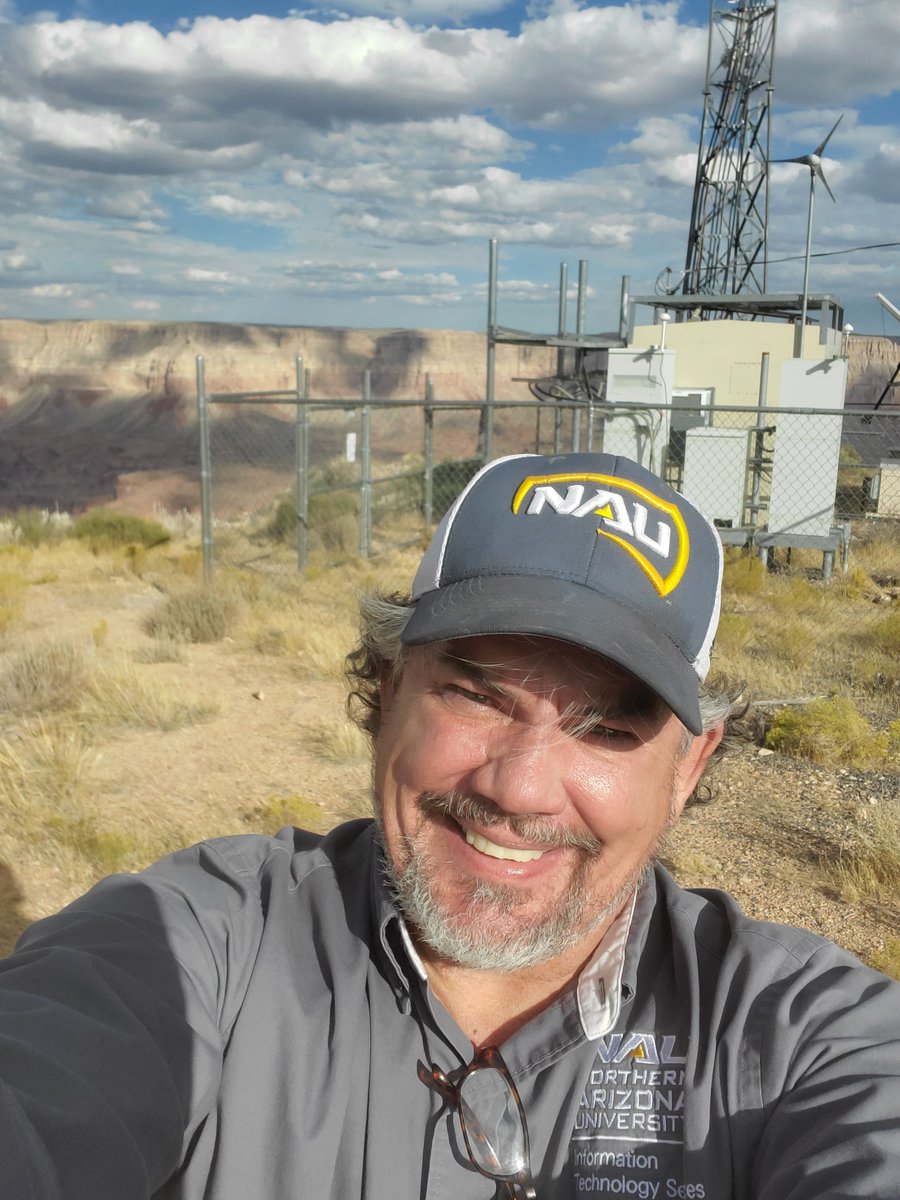NAU_CIO's tweet photo. Another Wi-Fi 📶 hotspot set up for our #Lumberjacks on the Havasupai Reservation. No matter if our students are near or far, it is our priority that our students can get connected. #oneNAU https://t.co/vdWKJojCh9