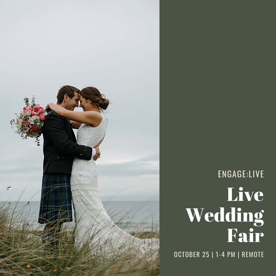 Virtual Live Wedding Fairs @ EngageLive tweet media