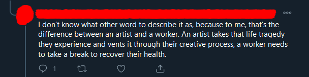 THE "SUFFERING ARTIST" IS A MYTH, PLEASE ABOLISH IT FROM YOUR BRAINS IMMEDIATELY, I BEG YOU