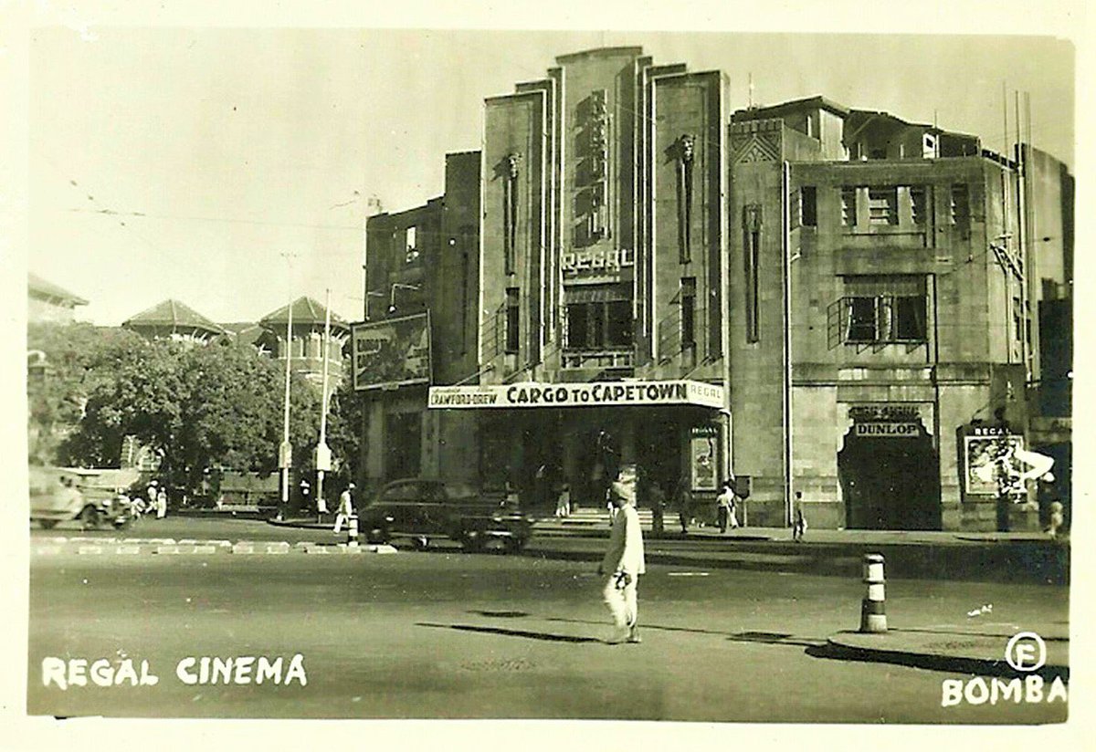 Regal Cinema at Colaba, Bombay, opened 87 years ago on 14th October 1933