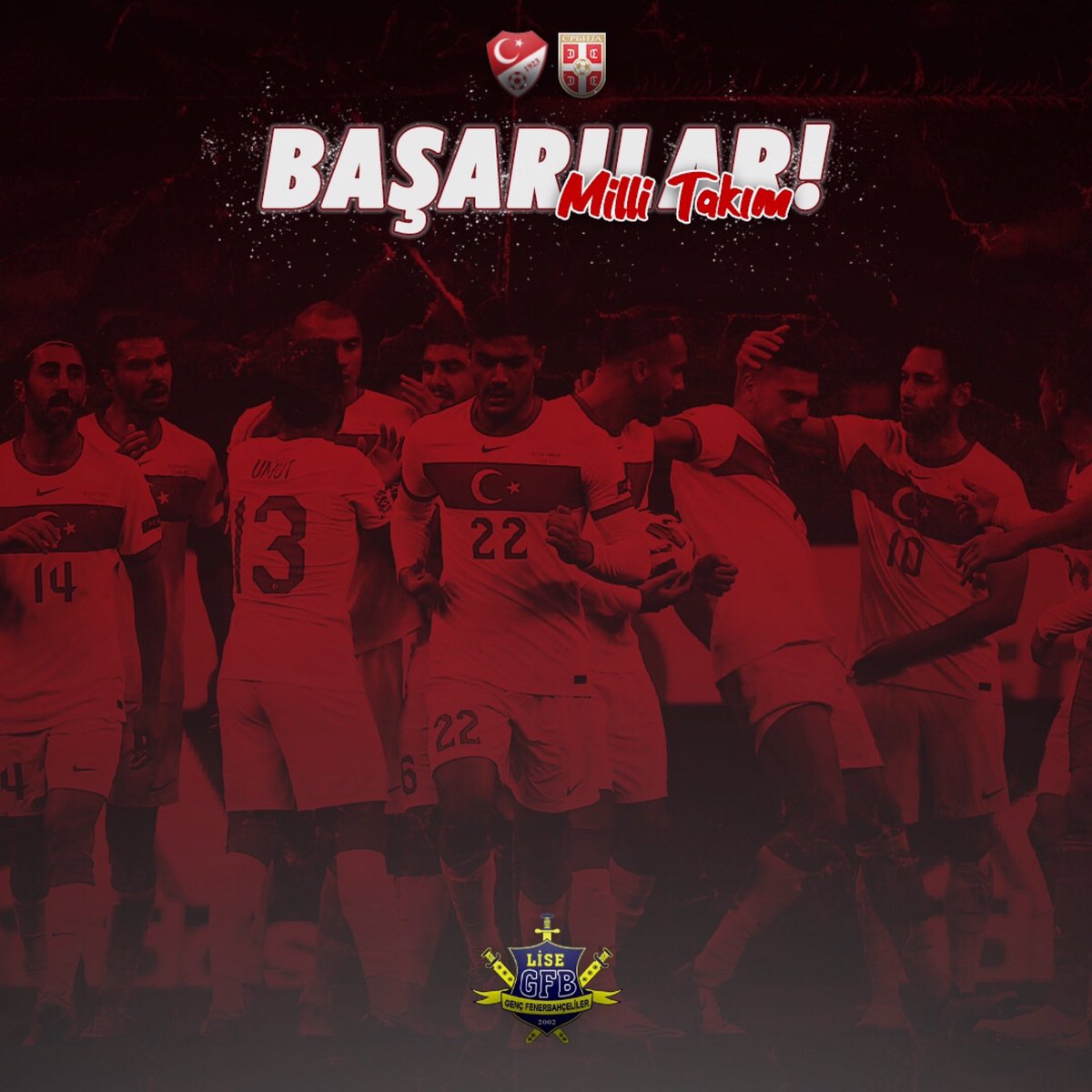 BAŞARILAR MİLLİ TAKIM! #BizimÇocuklar