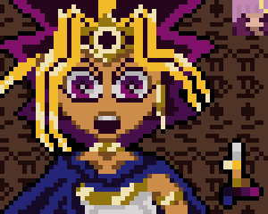 TheJaggermaster's tweet photo. While I update the October challenges, I show you this Yugi Muto from #YuGiOh  that the sensei @H2O_Hervida  redeemed me.
(With the little signature that I did, I want to be popular u,w,u)

#pixelart #aseprite #ドット絵 https://t.co/ybpOG8hKVb