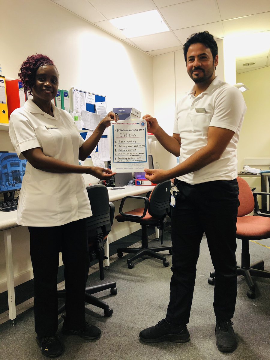UHCWDietitians's tweet photo. Our wonderful department on AHP day.. #weAHPs @UHCWDietitians @clare_pheasant @AHPS_UHCW #AHPsDay2020 https://t.co/b4nYH3lw03