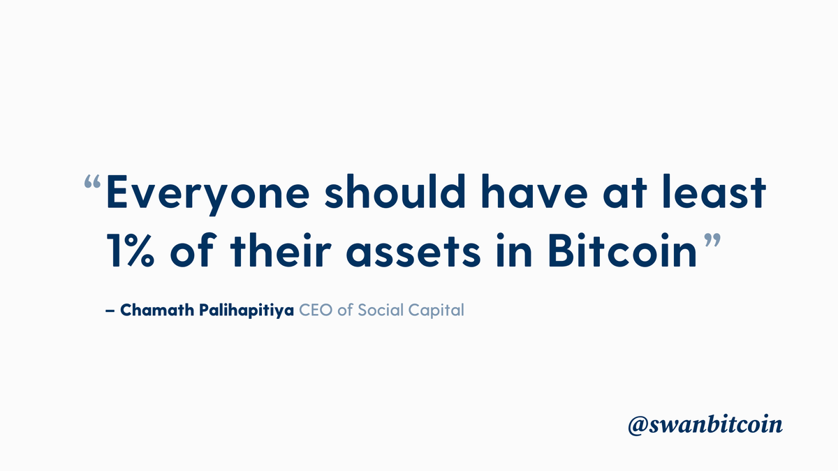 Swan Bitcoin Client Services tweet media