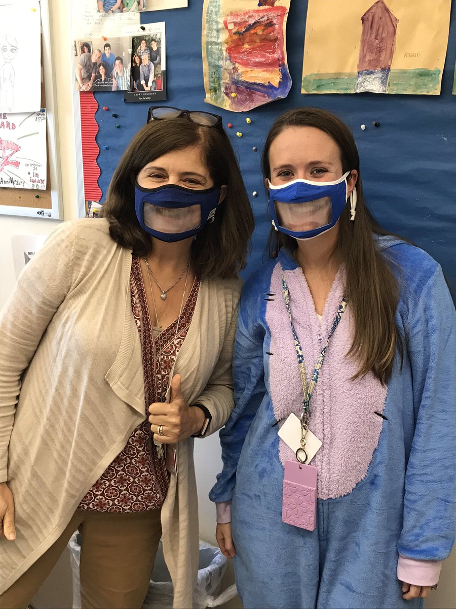 MineolaMS's tweet photo. Thank you to @mineola_septa for the masks! @speech_mms &amp; @JHalilej are #MineolaProud to show off those smiles 😆😁😃 https://t.co/1IWrA1w20h
