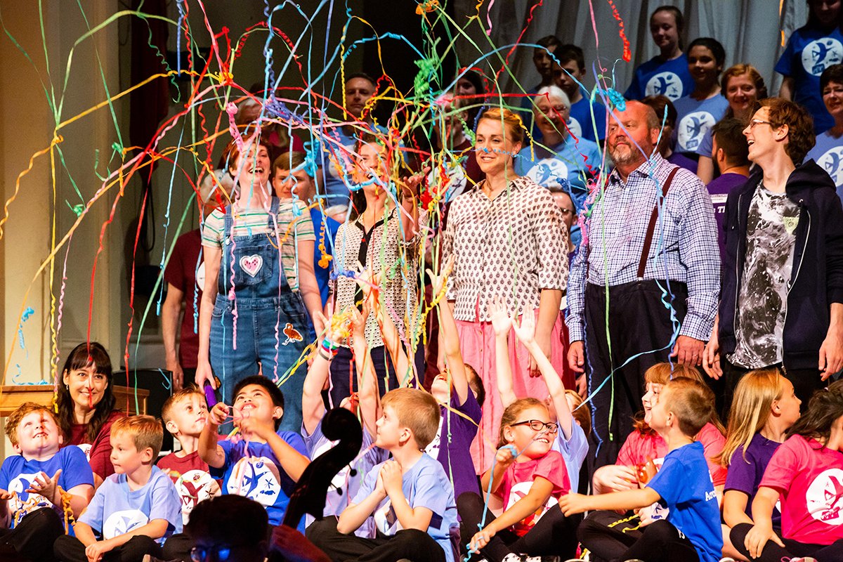 RoyalPhilSoc's tweet photo. 'Across the Sky' - a community opera that's a real exemplar in how it engaged people across Cheltenham @cheltfestivals with a top creative team including @mbetteridge, @Miranda_W & @BrynHolding #RPSAwards https://t.co/IokOm5F1Wr