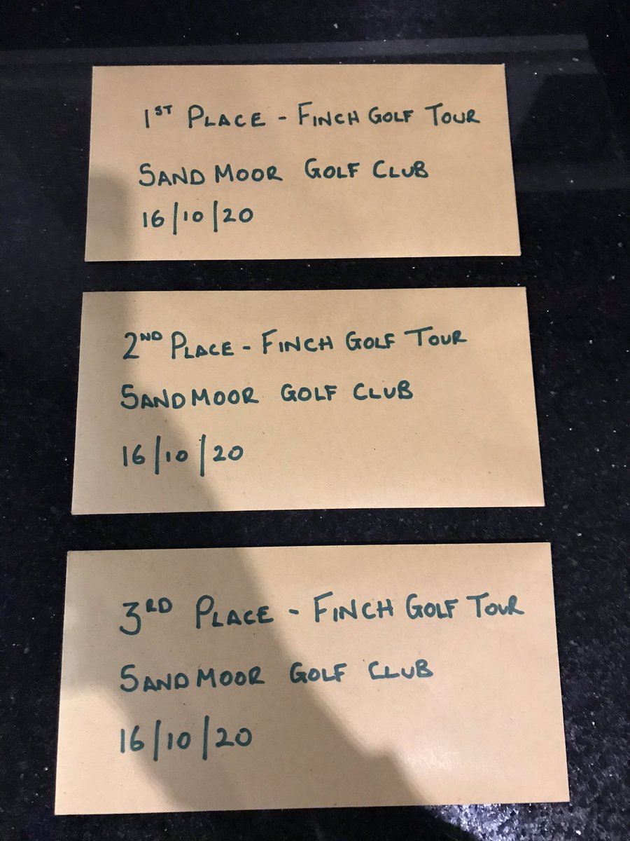 FinchTour's tweet photo. Thanks Top guy @AndyGreen_Golf @DunscarGolfClub for supporting the prizes this Friday @SandMoorGC for our 3rd Singles Stableford event of the Winter Season

Tomorrow we are at the brilliant @RingwayGolfClub in Hale - Looking forward to a great #pairs betterball event 👍🏻 https://t.co/n1c2kBHPJr