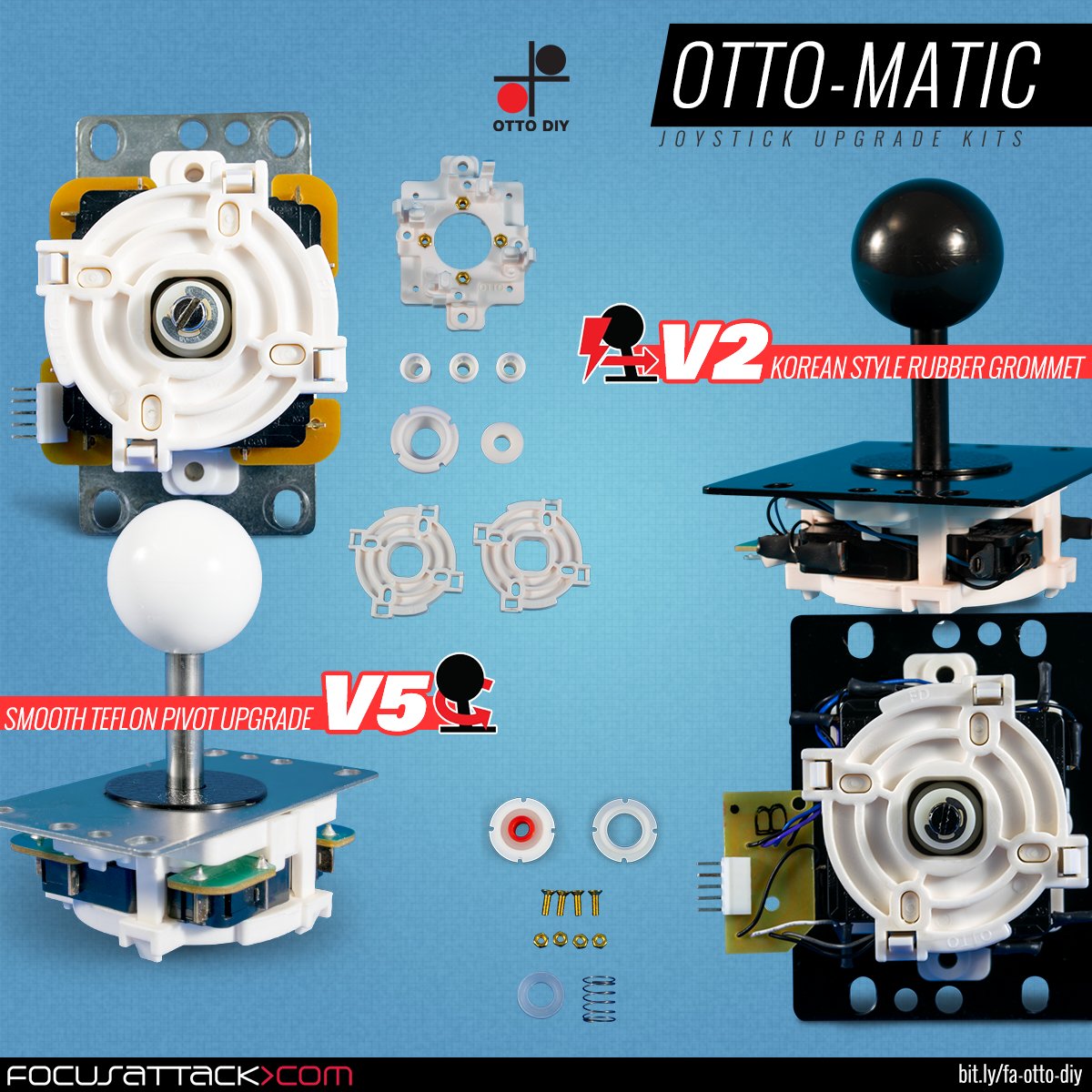 Focus Attack Llc Preorders For The Otto Diy The Super Popular Jlf And Hori Hayabusa Performance Mod Begin Shipping Today Thanks For Your Patience And A Shout Of Gratitude