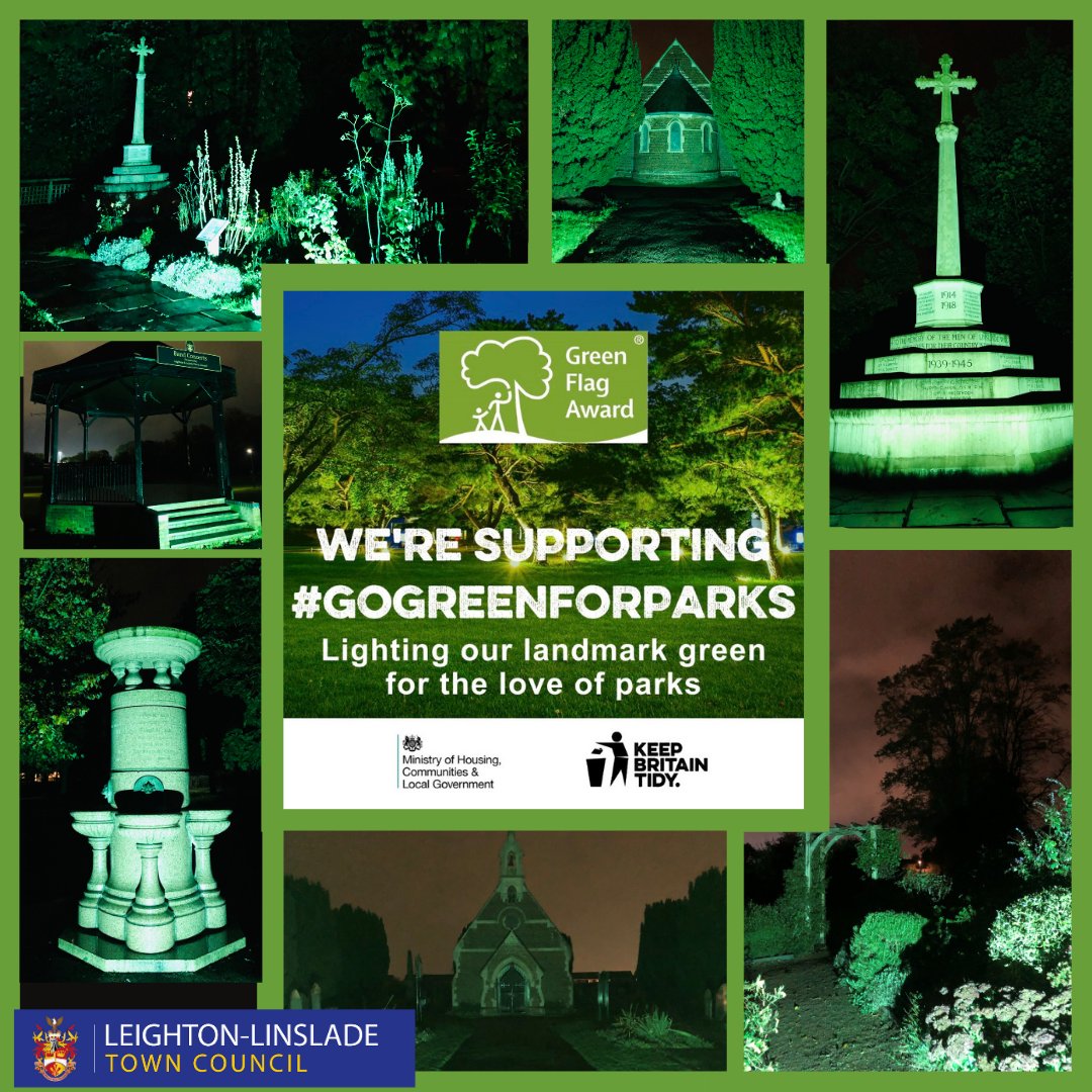 We're delighted to be able to celebrate our 5 Green Flag Awards for 2020. 

We're incredibly proud of our hard working team of staff and all of our much-loved volunteers for such an amazing achievement! 

#GoGreenForParks #GreenFlagAwards2020 #LeightonLinslade #LoveParks💚