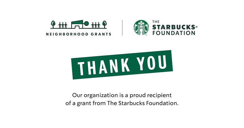 equityphilly's tweet photo. Huge thanks to Starbucks Partners and The @Starbucks Foundation for recognizing how we are creating more inclusive communities! #starbucksfoundation #equityphilly https://t.co/2I7upCNVXx