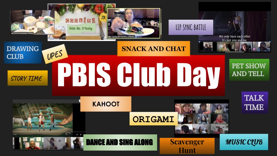 UPSoaringEagles's tweet image. UPES had it&apos;s first virtual PBIS Club Day today.  Thanks to all teachers who planned and prepared for their clubs.  Thank you Ms. Amy Feng and team for organizing this event!  @UPESPTA @UPSoaringEagles @pgcps
