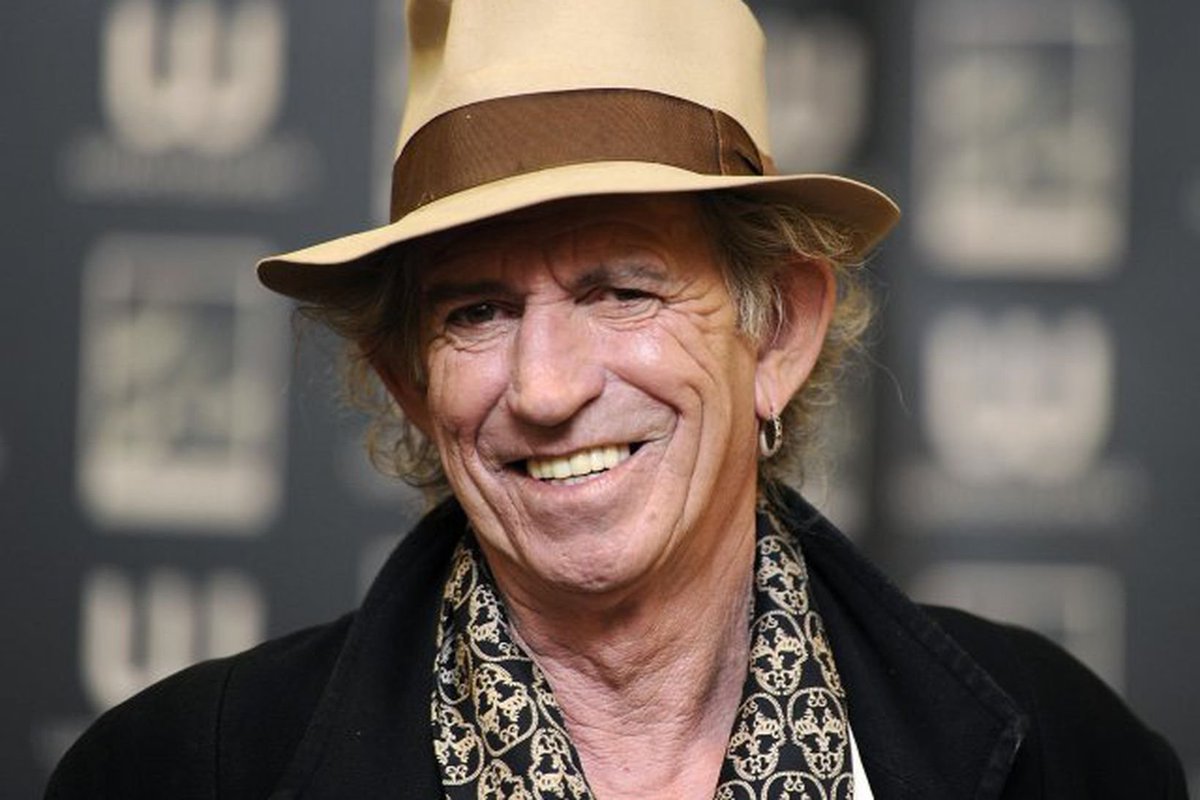 Jón Ólafsson er að vinna með mjög solid Keith Richards lúkk