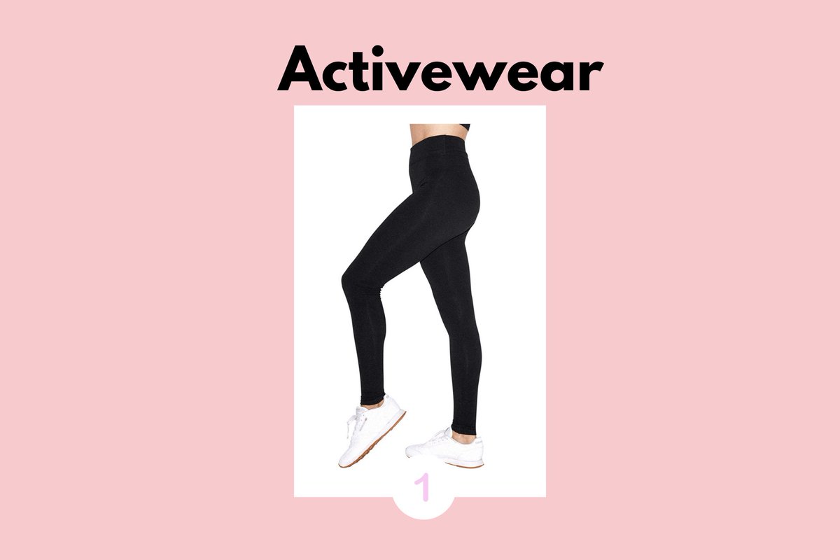 These American Apparel leggings are on sale for just $14.99, or around ...