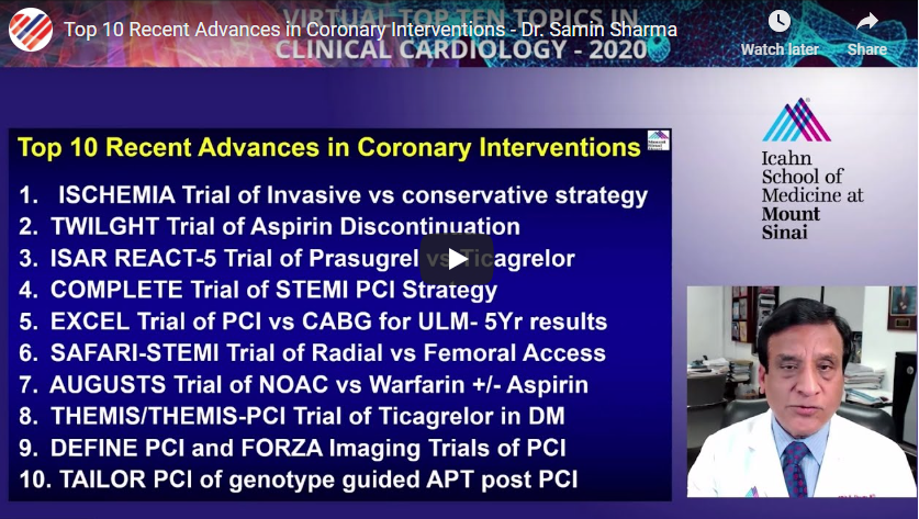 ccclivecases's tweet photo. Watch "Top 10 Recent Advances in Coronary Interventions – Dr. Samin Sharma"
https://t.co/tbDNTViKbD
#toptentopics #clinicalcardiology #mountsinai #interventionalcardiology #ccclivecases #saminsharma @MountSinaiNYC @MountSinaiHeart https://t.co/m50T1JPJfJ