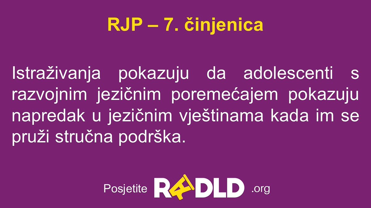 Djeca s RJP-om odrastaju i postaju adolescenti i kasnije odrasli ljudi. Osobama s RJP-om potrebna je kontinuirana, dugotrajna podrška jer se njihove teškoće manifestiraju na različit način u pojedinim životnim razdobljima.