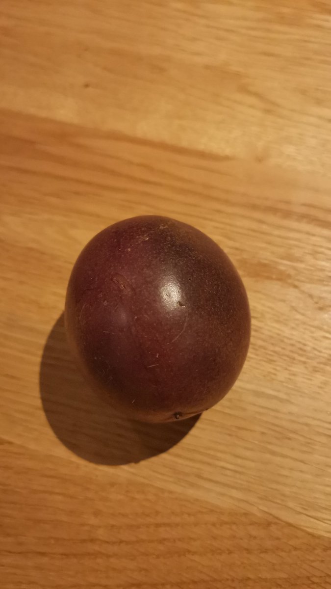 SusanDouglas70's tweet image. A passion fruit arriving in my veg box is God&apos;s way of telling me I need a pornstar martini right?! #middleageproblems