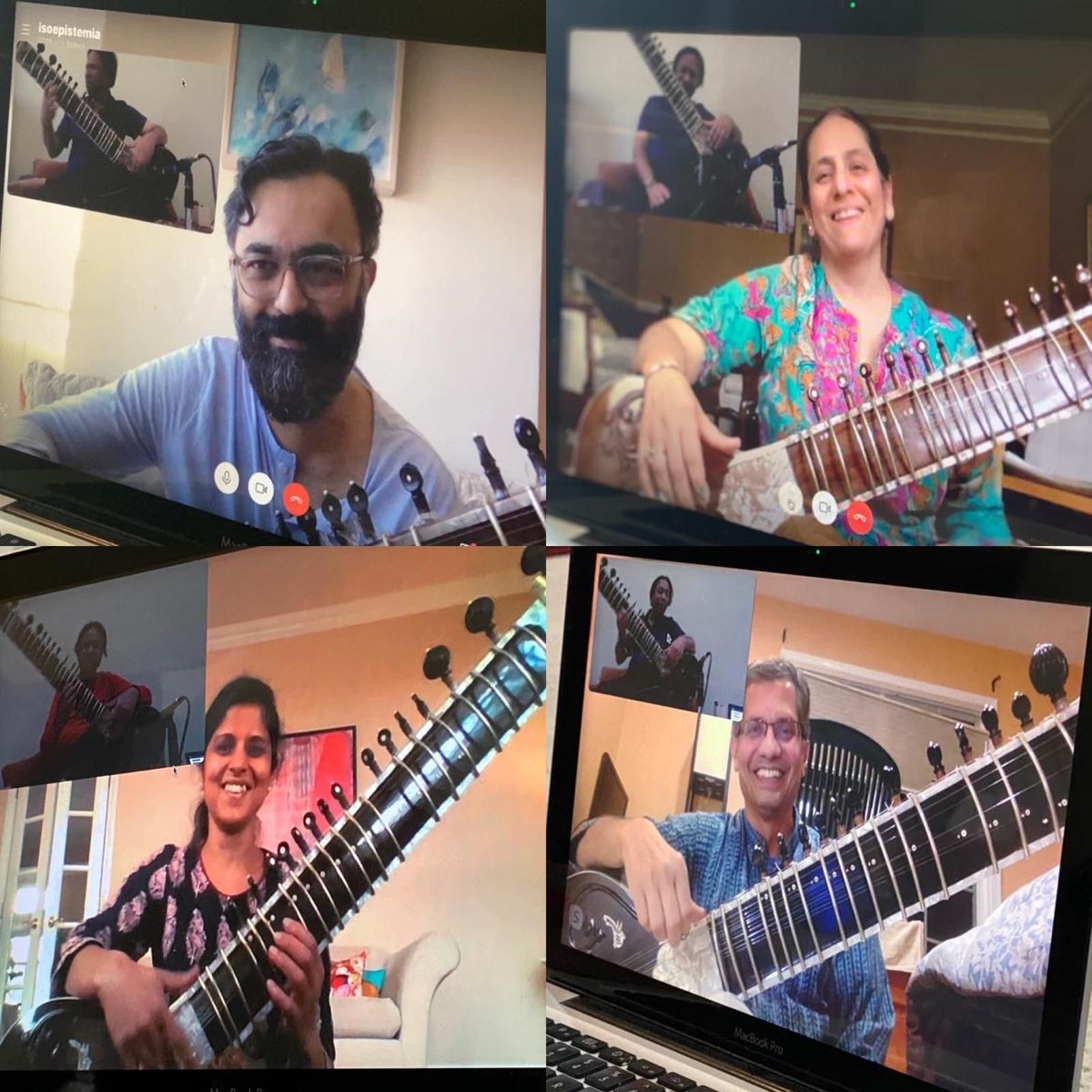spkacademy's tweet photo. Online lessons with Ustadji resume on Tuesday October 20th! New students are welcome! Please DM us or visit https://t.co/L1GWAIvFAG for details and to book your session.
#learnsitar #lovesitar #playsitar https://t.co/oNUhGHYfbe