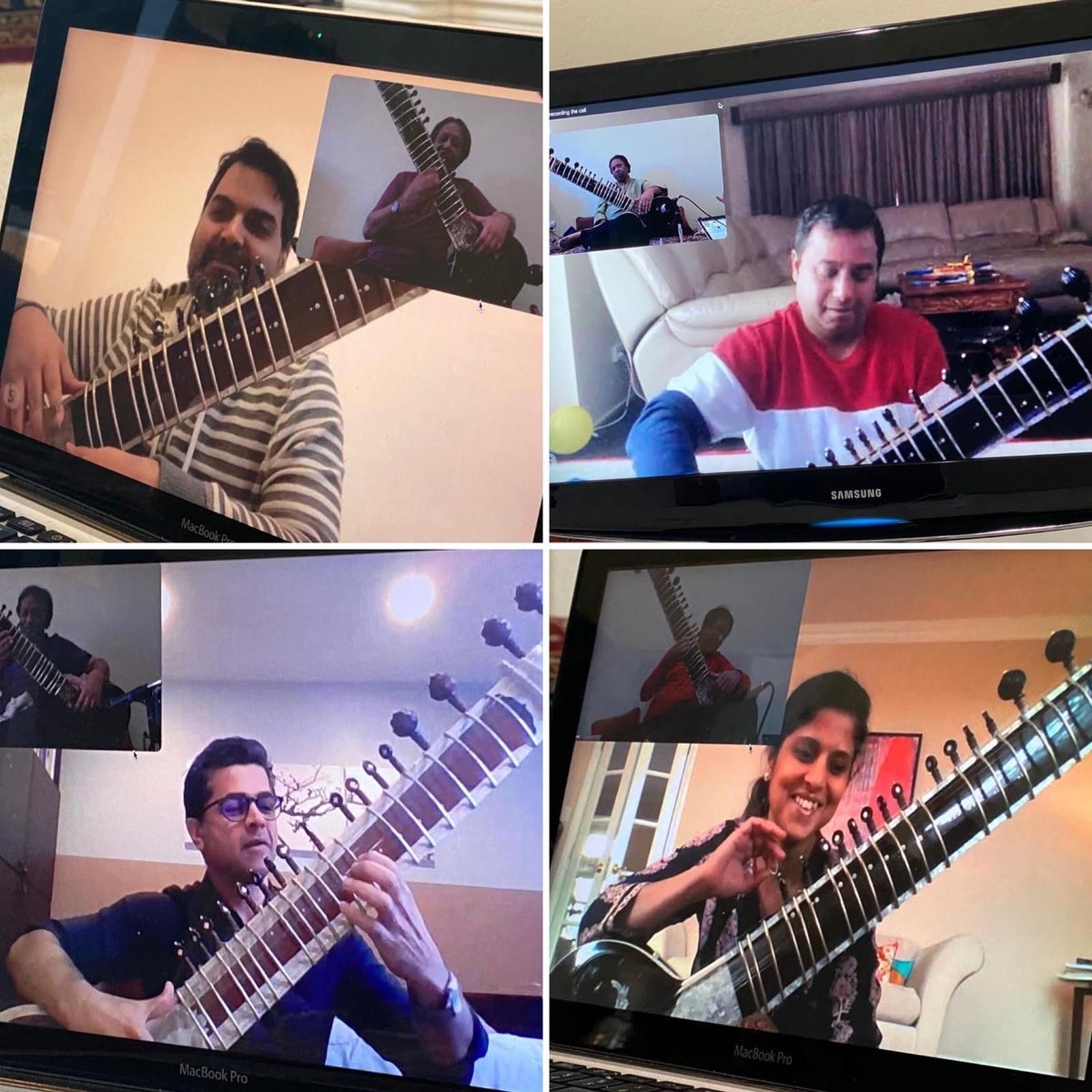 spkacademy's tweet photo. Online lessons with Ustadji resume on Tuesday October 20th! New students are welcome! Please DM us or visit https://t.co/L1GWAIvFAG for details and to book your session.
#learnsitar #lovesitar #playsitar https://t.co/oNUhGHYfbe