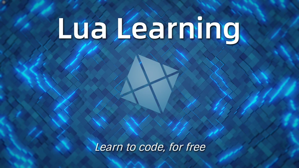 Lua Learning Lualearning Twitter - best way to learn roblox lua