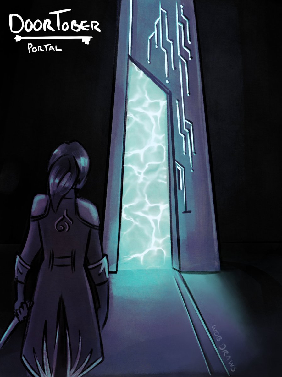 Wobdraws's tweet photo. Doortober Day 3!
Prompt 3, on day 15. Confused yet?

These prompts are a fantastic excuse to work on long neglected concept art and characters that are probably going to change 101 more times before they show up in Albora...

#doortober2020 #drawtober #heirofalbora https://t.co/vxH8LL0SZO